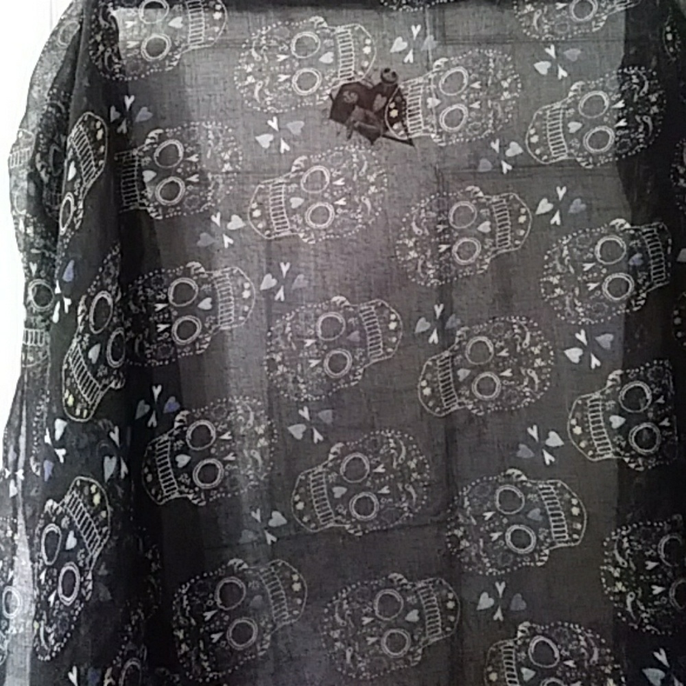 Torrid sugar skull scarf